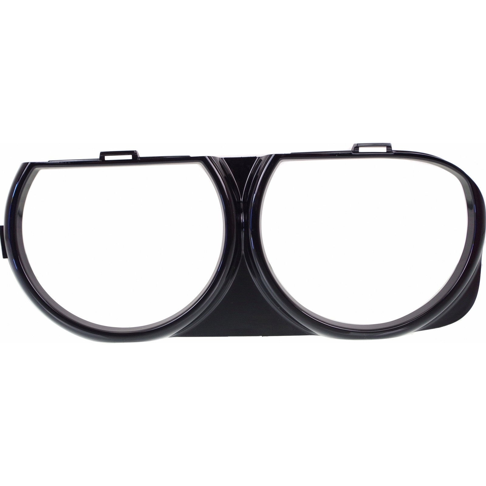 Left Driver Headlight Door Bezel Fits 15-23 Dodge Challenger Gloss Black