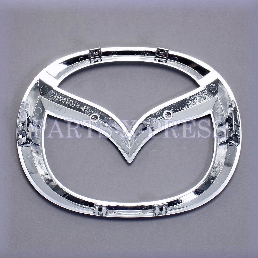 GHP9-51-731 NEW GENUINE OEM MAZDA 6 2014 – 2017 FRONT SILVER GRILLE EMBLEM BADGE