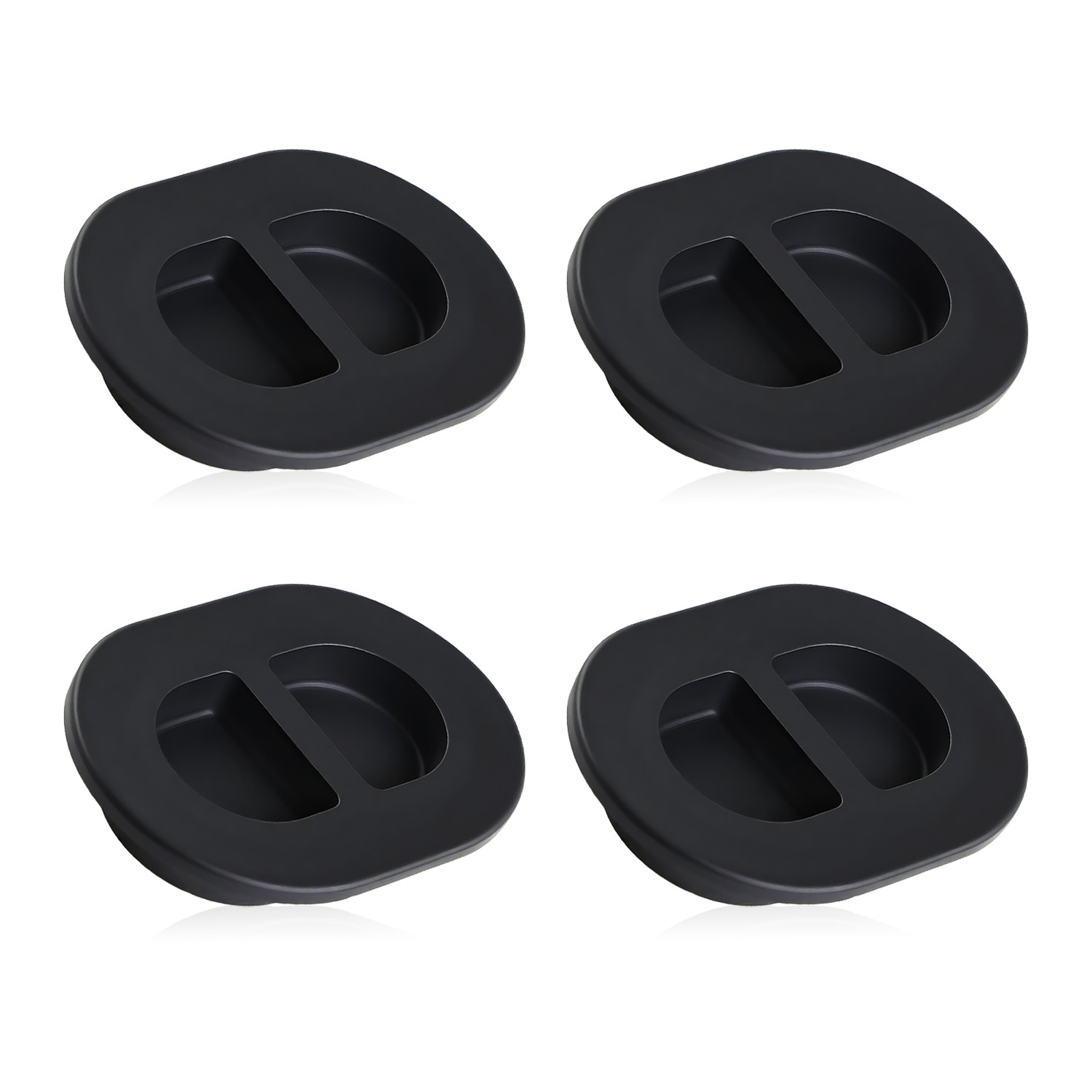 Rubber Car Floor Water Drain Plug 4Pcs for Jeep 2014-2022 Wrangler