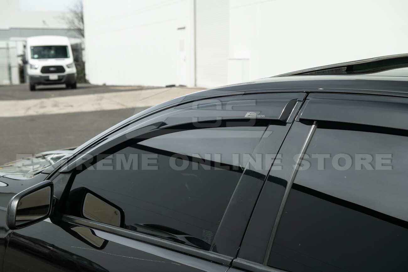 EOS Visors For 14-17 Chevy SS Tape On Style Side Vents Window Visors Rain Guards