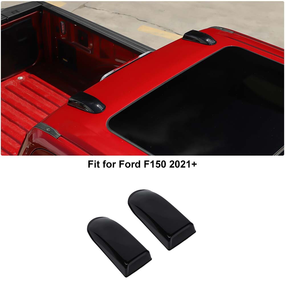 ?Black Roof Shark Fin Antenna Base Cover Trim Panel Decor For 2021-23 Ford F150