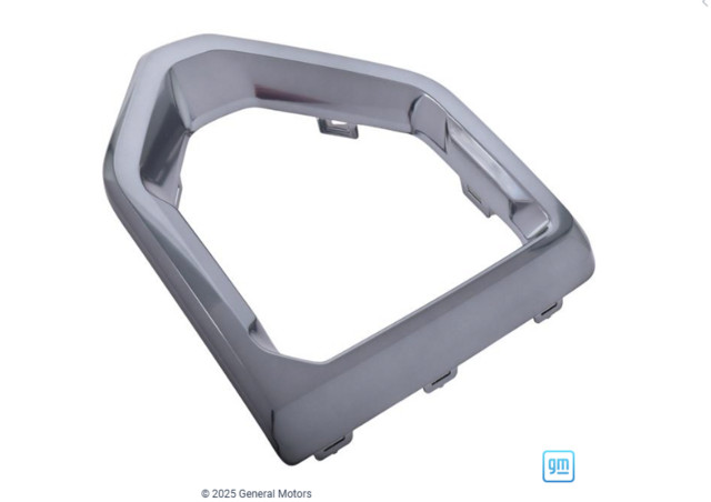 Genuine GM Nightrider Chrome Front Driver Side Fog Lamp Bezel Insert 84528058