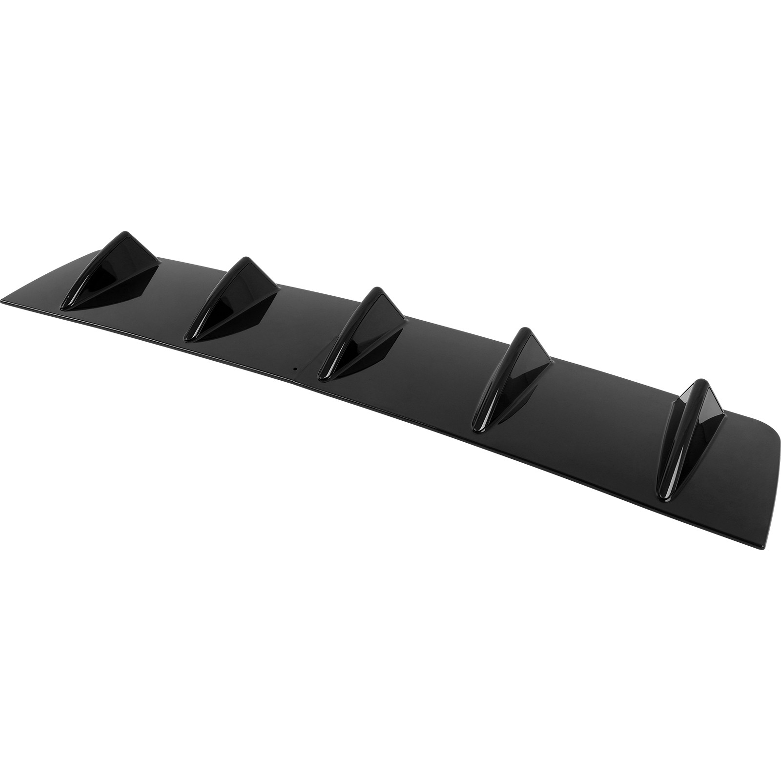 Rear Diffuser 5 Fin Bumper Lip Splitter Spoiler Body Kit For Acura TL 2004-2008