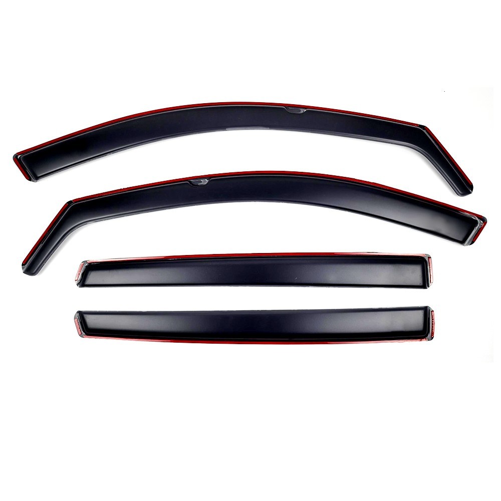 4pcs In-channel Rain Guards Window Visors Vent Deflector For Acura MDX 2022-2024