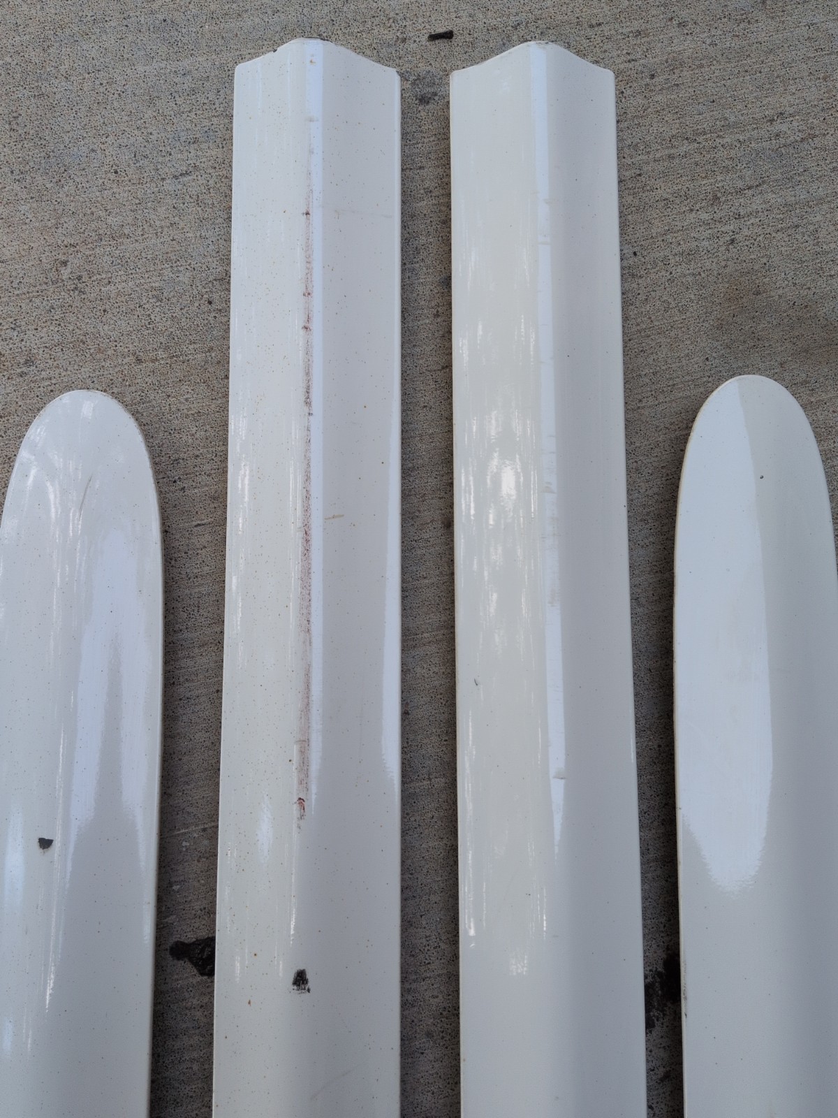 00-05 Buick LeSabre Door Body Side belt Molding trim Set 4pc White OEM