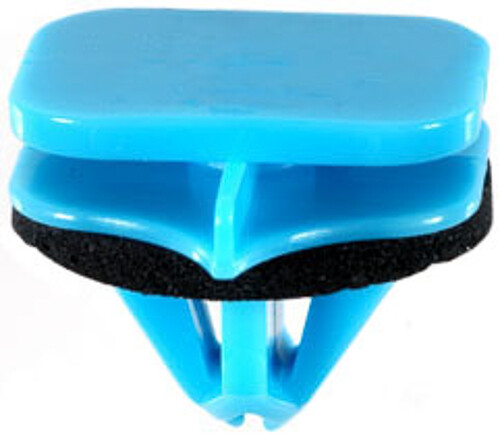 Ford Moulding Clip w/ Sealer W710528-S300 W790173-S900 Blue Nylon Qty 10