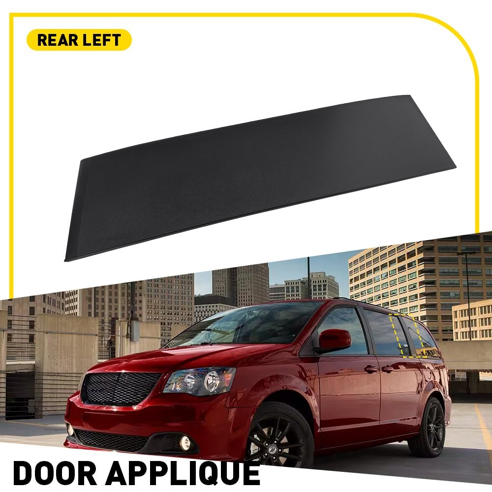 47877 Rear Left Rearward Sliding Door Molding For Chrysler Town & Country 1-5SET