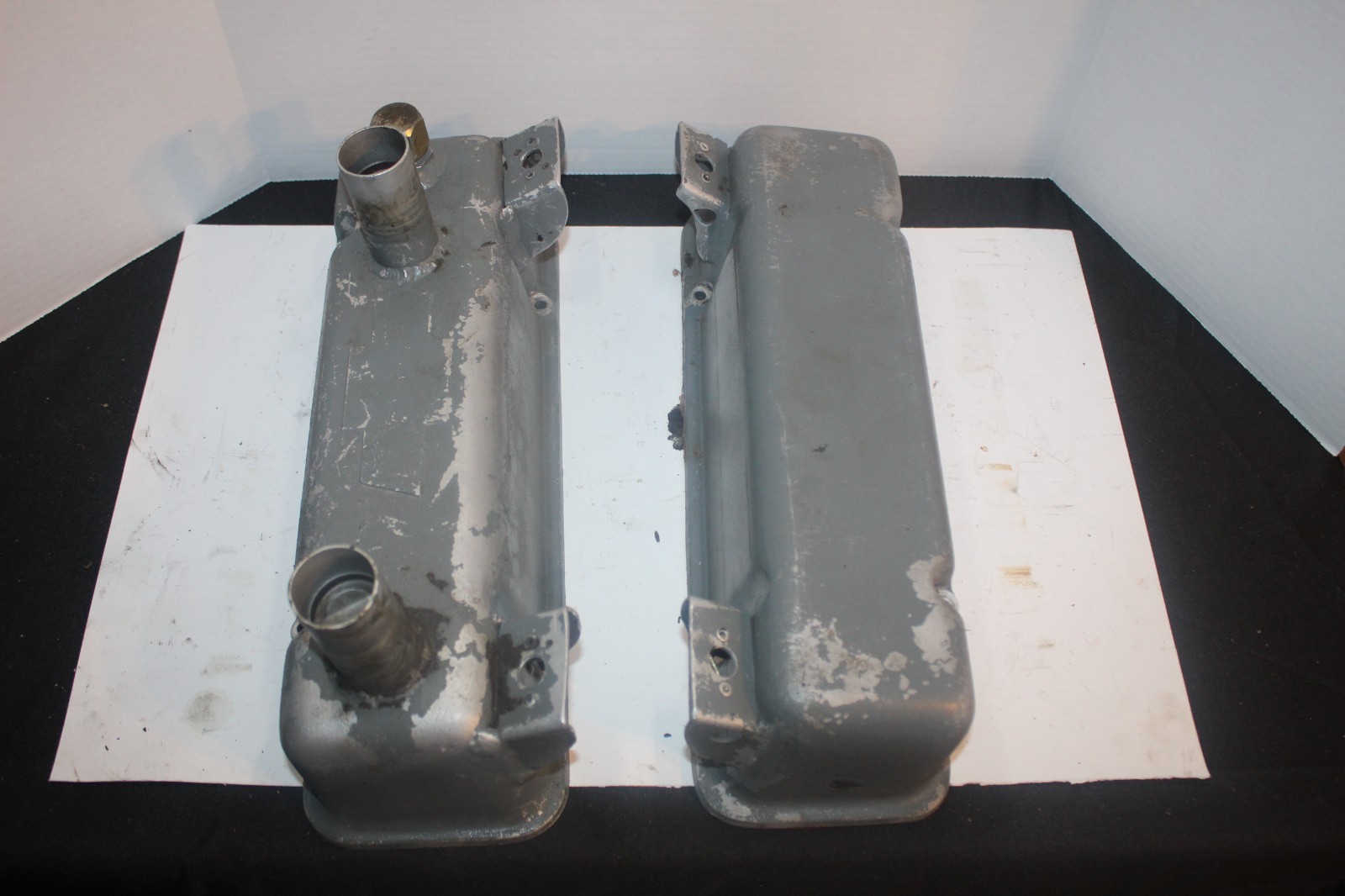 Chevy 4.3 V6 aluminum valve covers bowtie heads asa arca racing ump