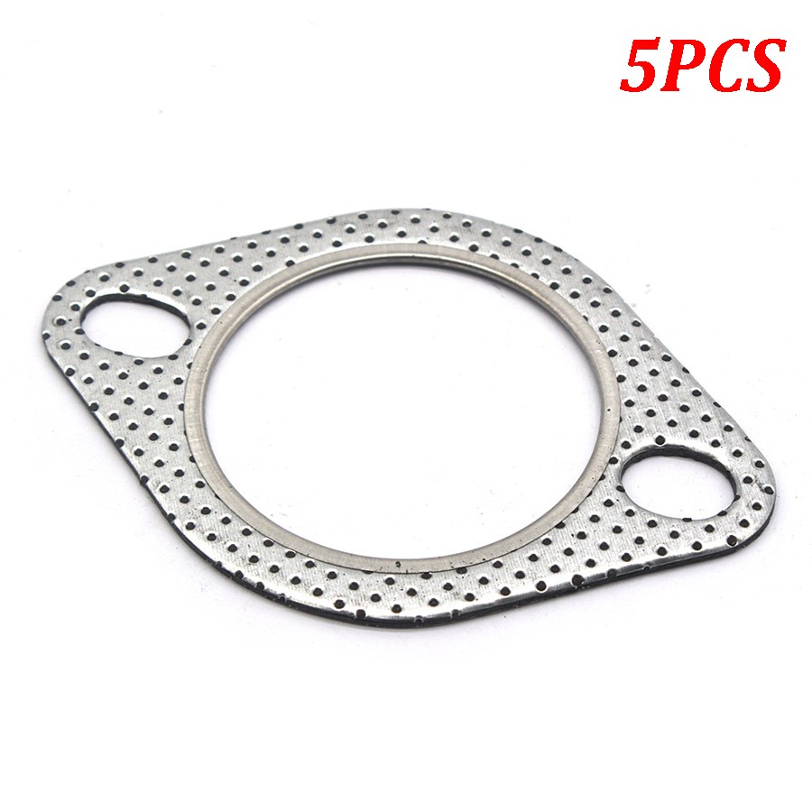 5pcs 2.5inch / 63mm Auto Car Engine Exhaust Gasket Universal Exhaust Pipe Gasket
