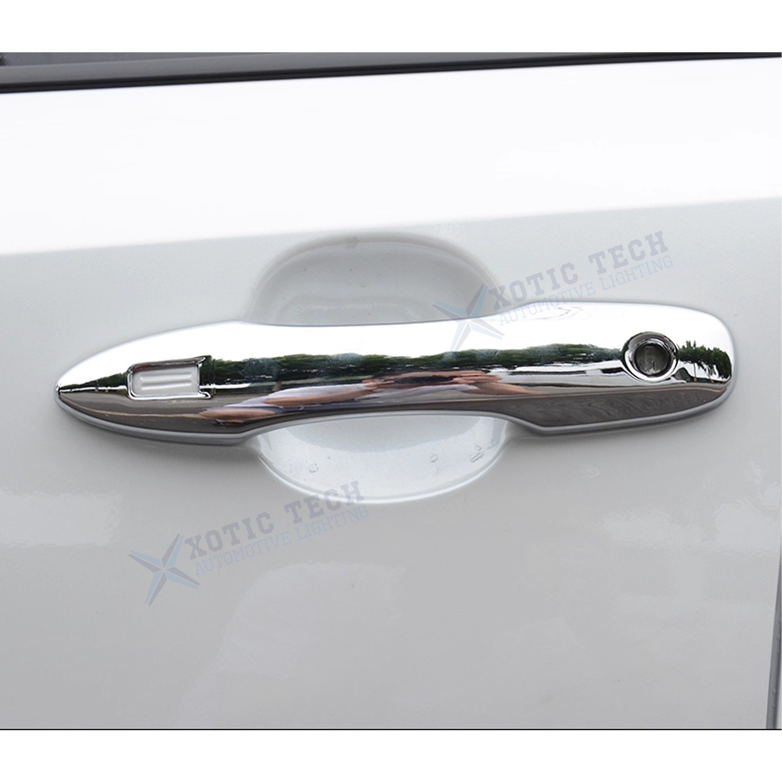Chrome Silver ABS Door Handle Trim Molding For Toyota Camry 2018+ Corolla 2020+