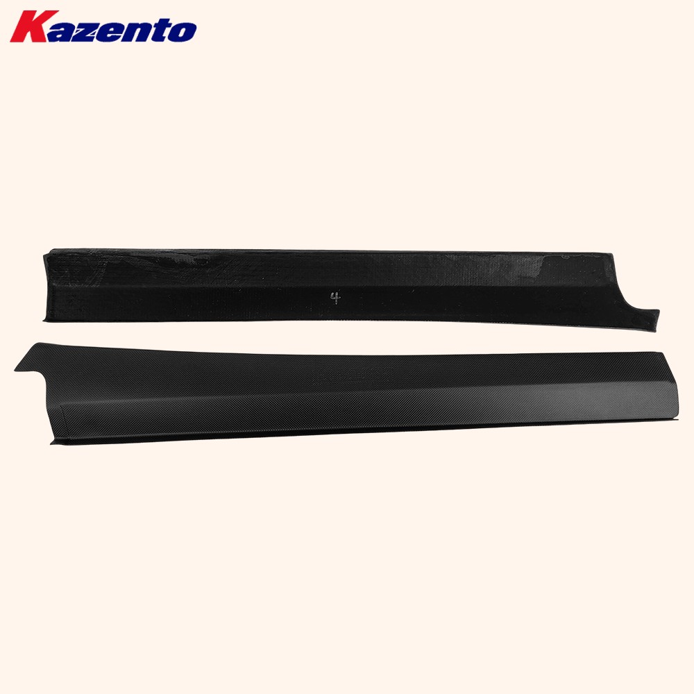Door Sill Panel Plates W/letters For Ferrari F430 F360 1K Plain Matte Carbon