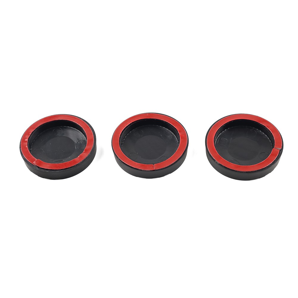 3pcs/set Lock Door Key Hole Socket Cover Trim For Jeep Wrangler TJ JK JL JT