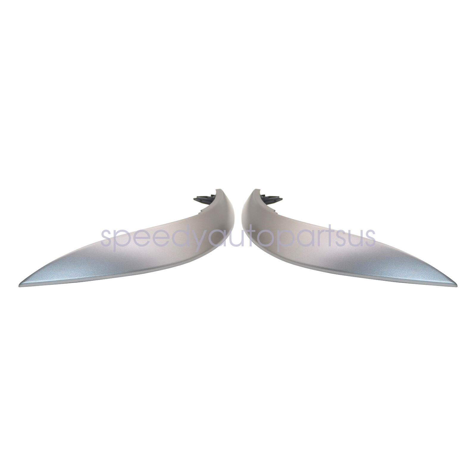 Pair Upper Side Central Dashboard Trim Strip for Toyota Corolla Altis 2009-2013