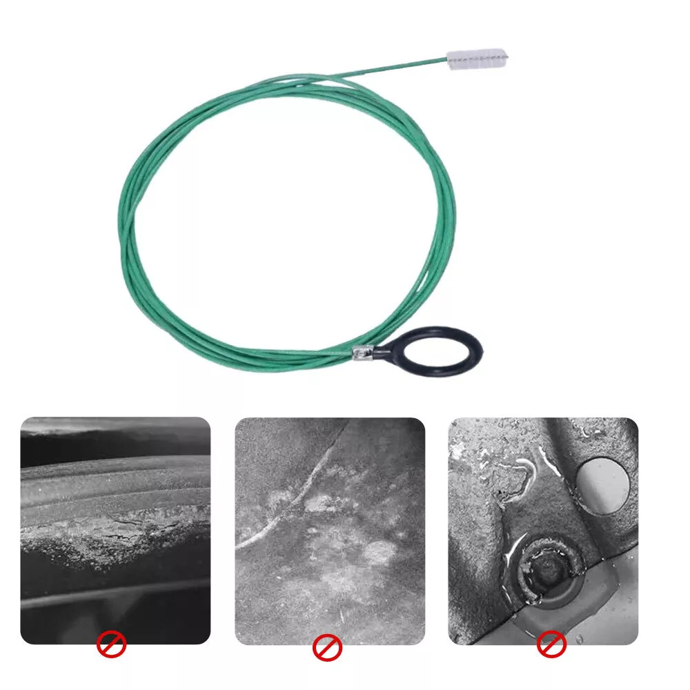 1-3× Auto Sunroof Drain Cleaning Tool Flexible Tube Cleaning Brush Access 10Ft