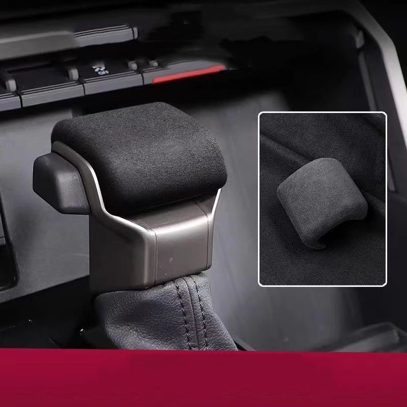 For Toyota Tacoma 2024-2026 Suede Gear Shift Knob Cover Trim Decoration