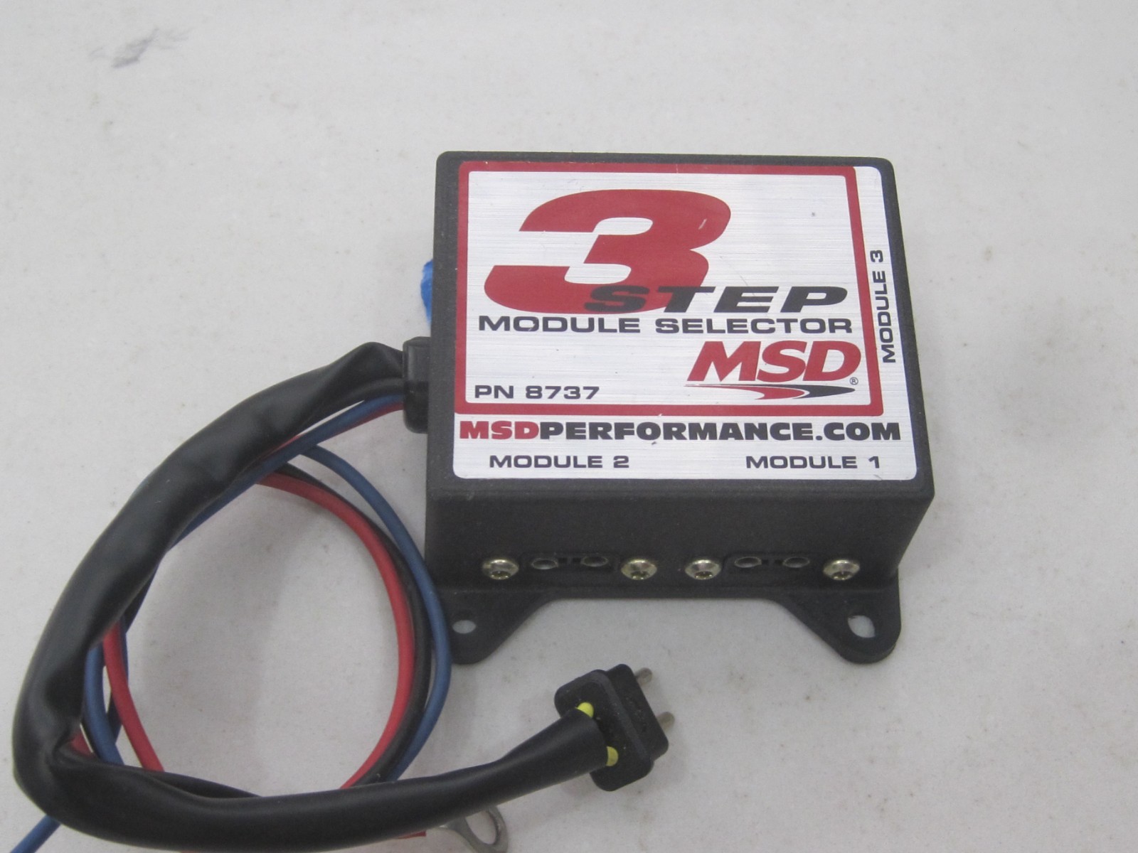 MSD 3-Step Module Selector 8737 ignition drag racing drag boat dragster