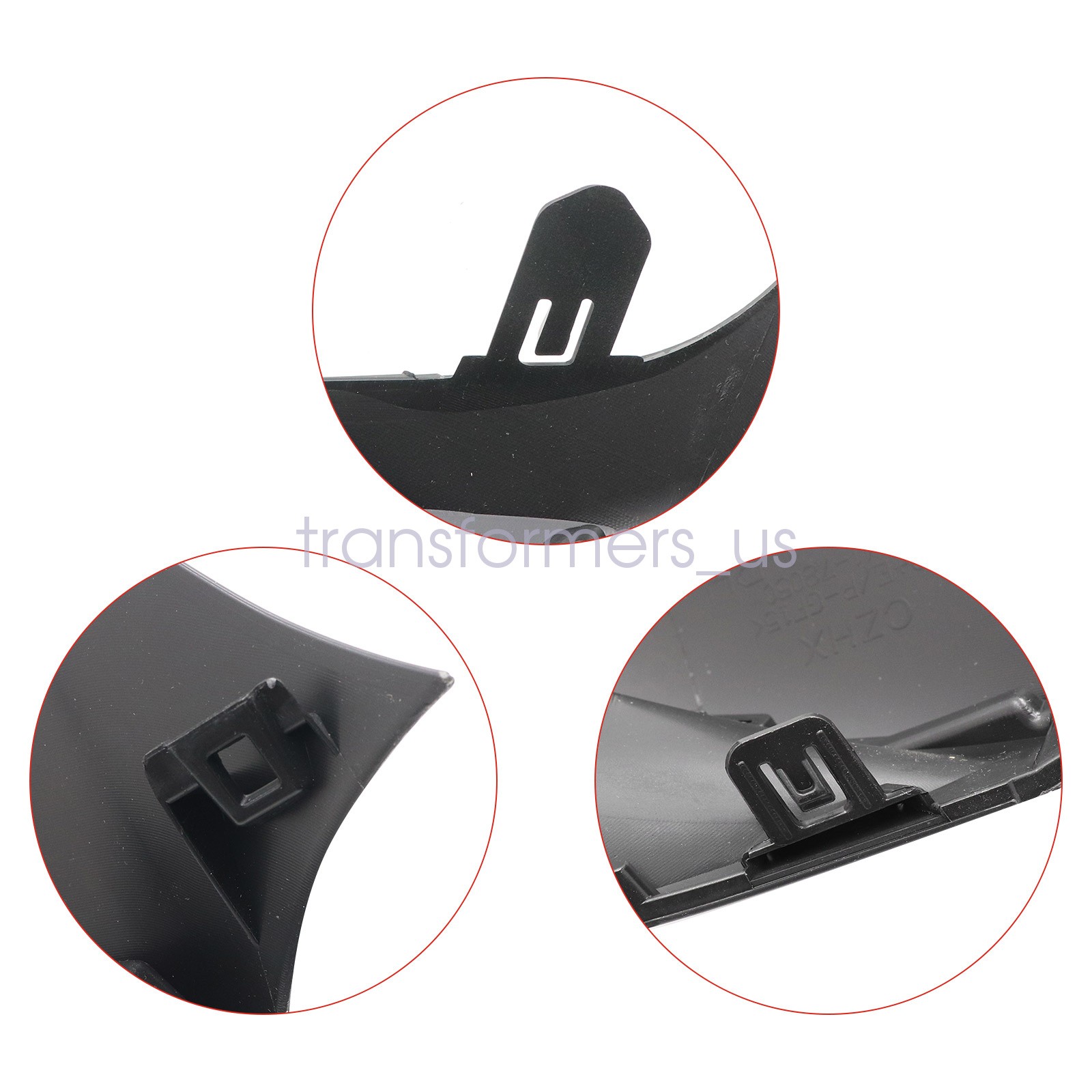 Front Left+Right Fog Light Bezel For 2018-2021 Lexus Nx300 5314278110 5314178050