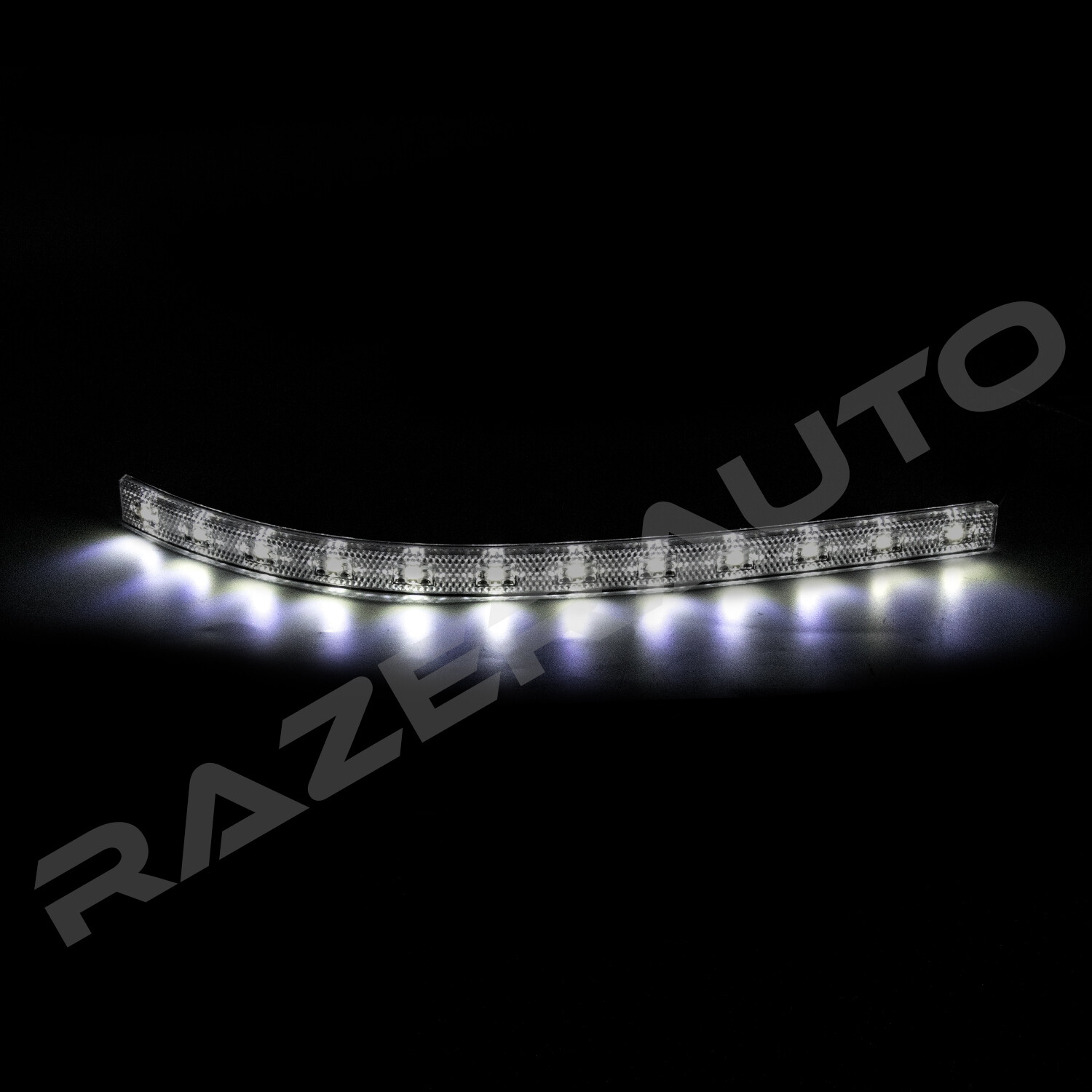 Headlight LED Strip Running Light Smoke Len 1Pair for 14-15 Chevy Silverado 1500