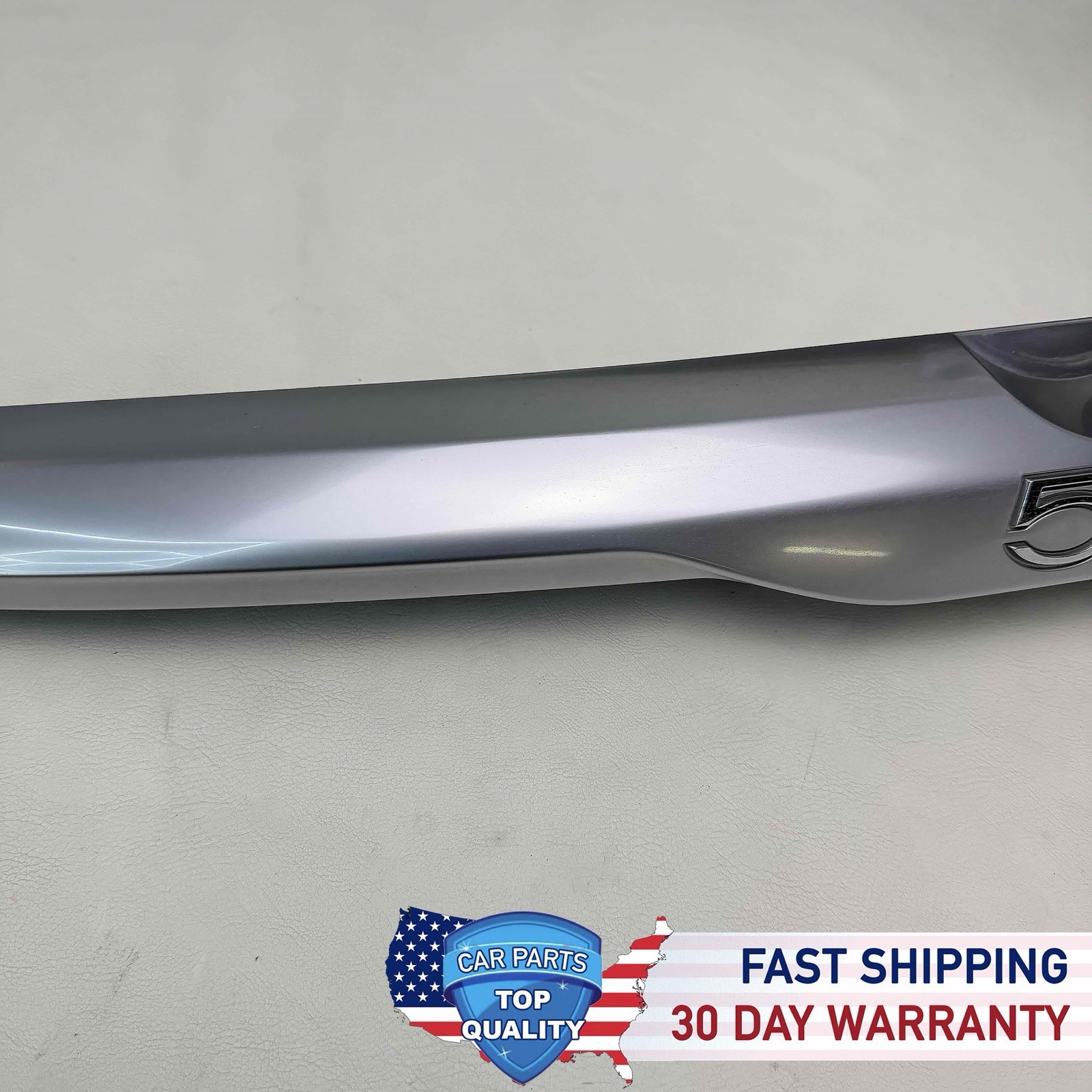 2016-2018 Fiat 500x Rear Trunk Satin Chrome Lid Molding w/ Camera OEM 6QZ04U00AA