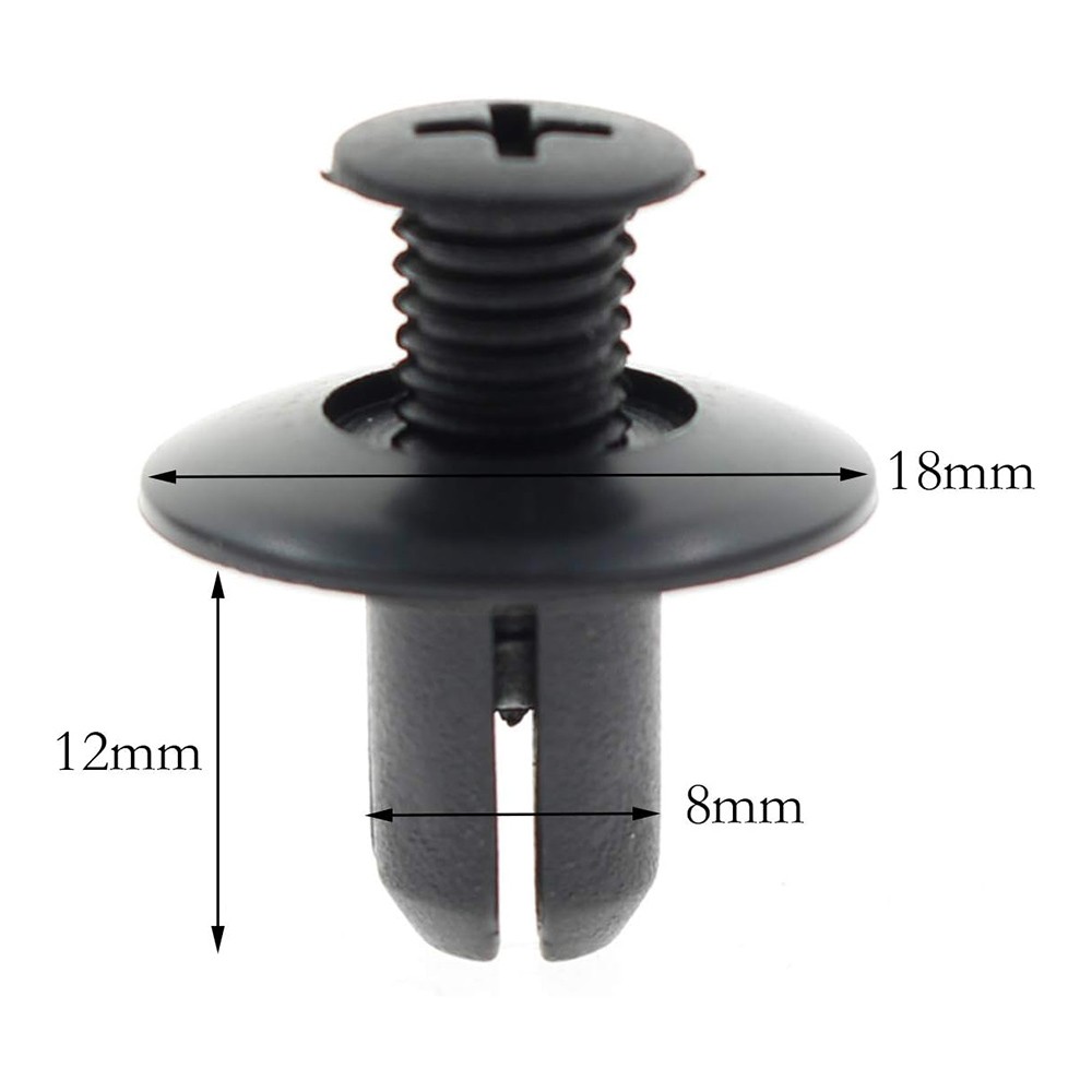 100PCS car snap expansion screws buckle for Hyundai 8mm same caliber models