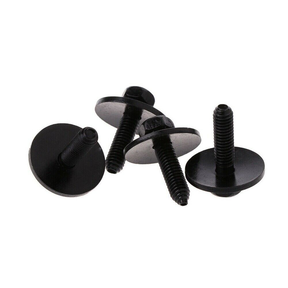 Engine Undertray Cover Fastener Clips Screws Kit Car Fender Shield Splash Guard
