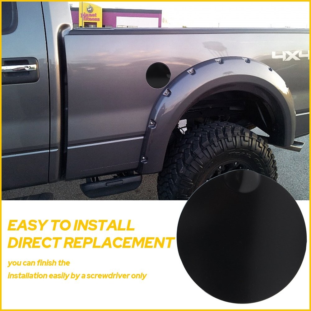 Fuel Gas Tank Filler Lid Door Cap for 2009-2014 9L3Z-99405A26-AA Ford F-150 F150