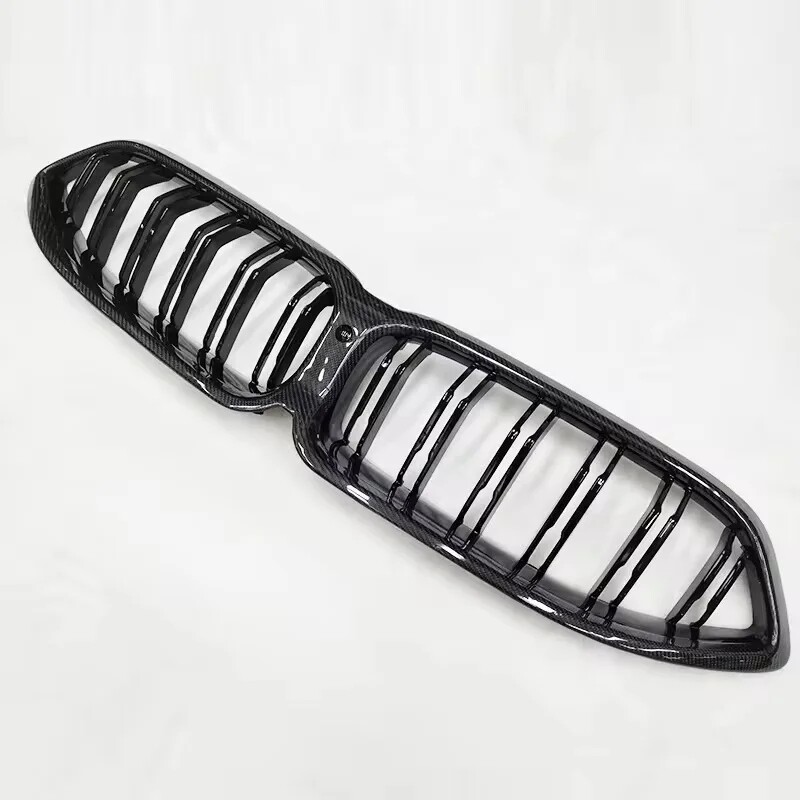 Carbon Fiber Front Grille w/ Camera Hole for BMW G14 G15 G16 840i M850i 2023-26