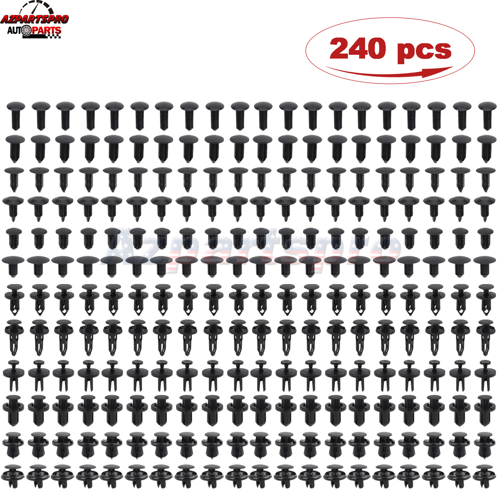 For Honda Fit Odyssey Pilot Prelude S2000 Ridgeline Fasteners Retainers Clips