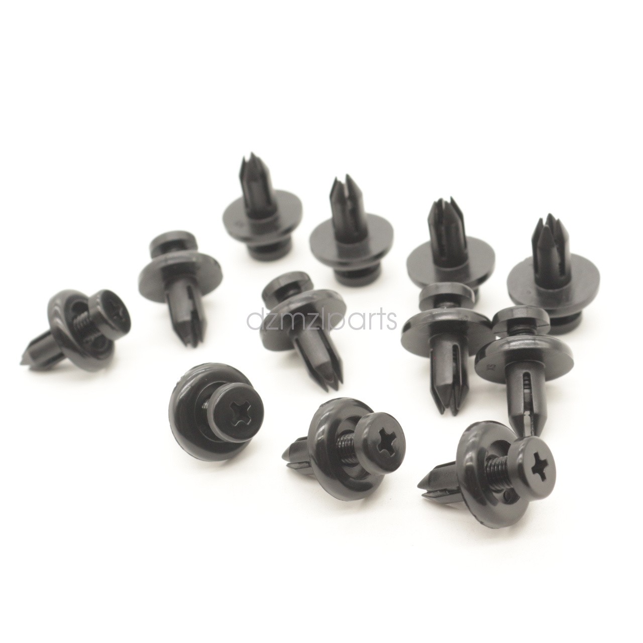 12 Pcs Quarter Panel Splash Shield Clip For Acura RL 1996-2004 Honda Insight
