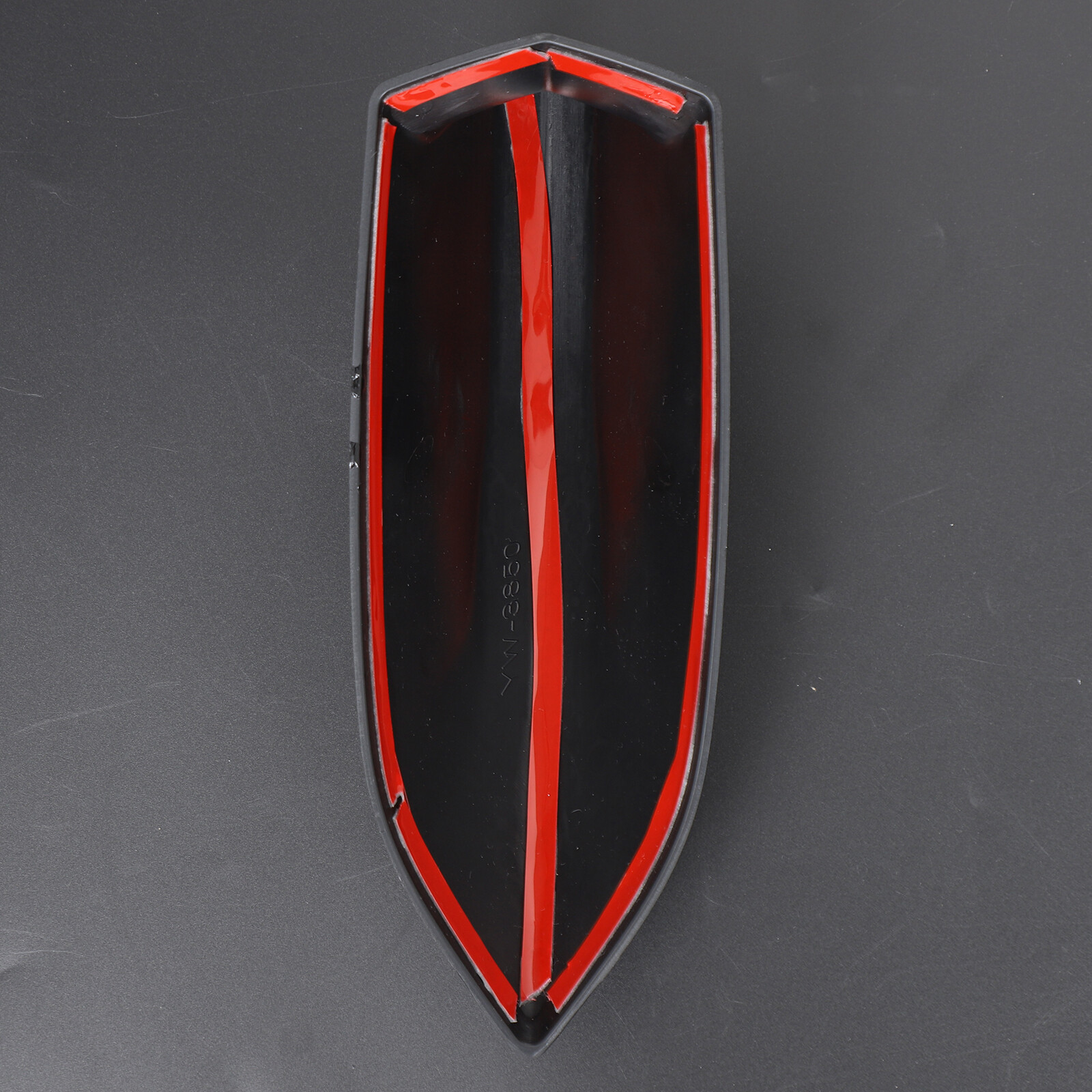 Roof Shark Fin Antenna Glossy Black Cover Trim For Hummer EV 2023 2024 2025-2026