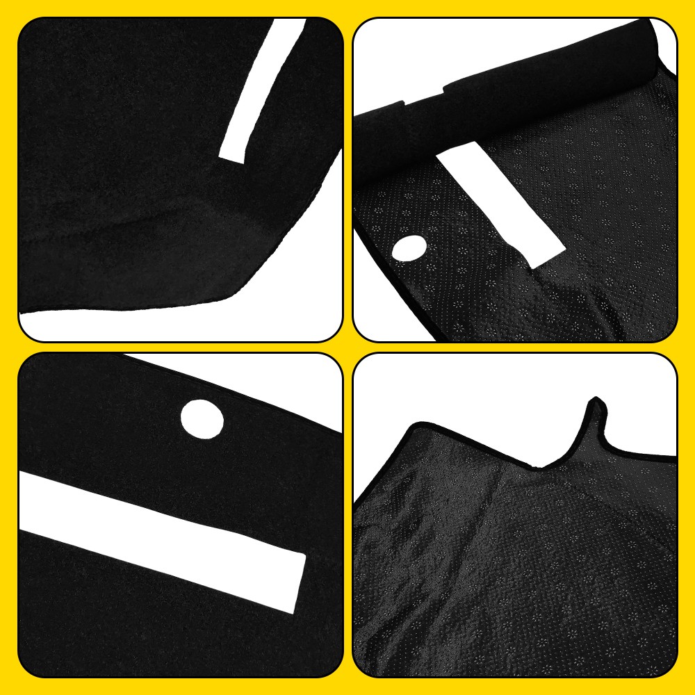 For Ram 2500 1500 3500 2011-18 Interior Dash Cover Dashmat Dashboard Mat Carpet