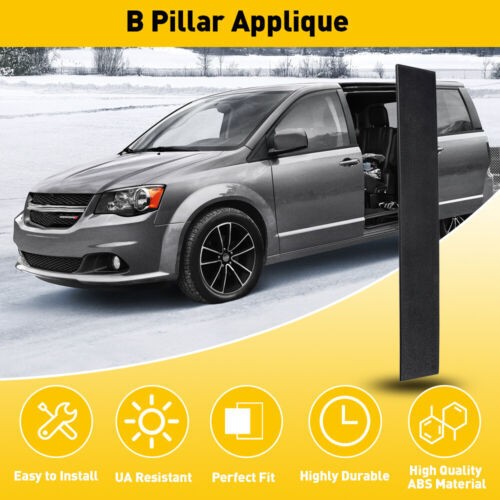 B Pillar Door Applique Trim Driver Left Side For 2008-2020 Dodge Grand Caravan