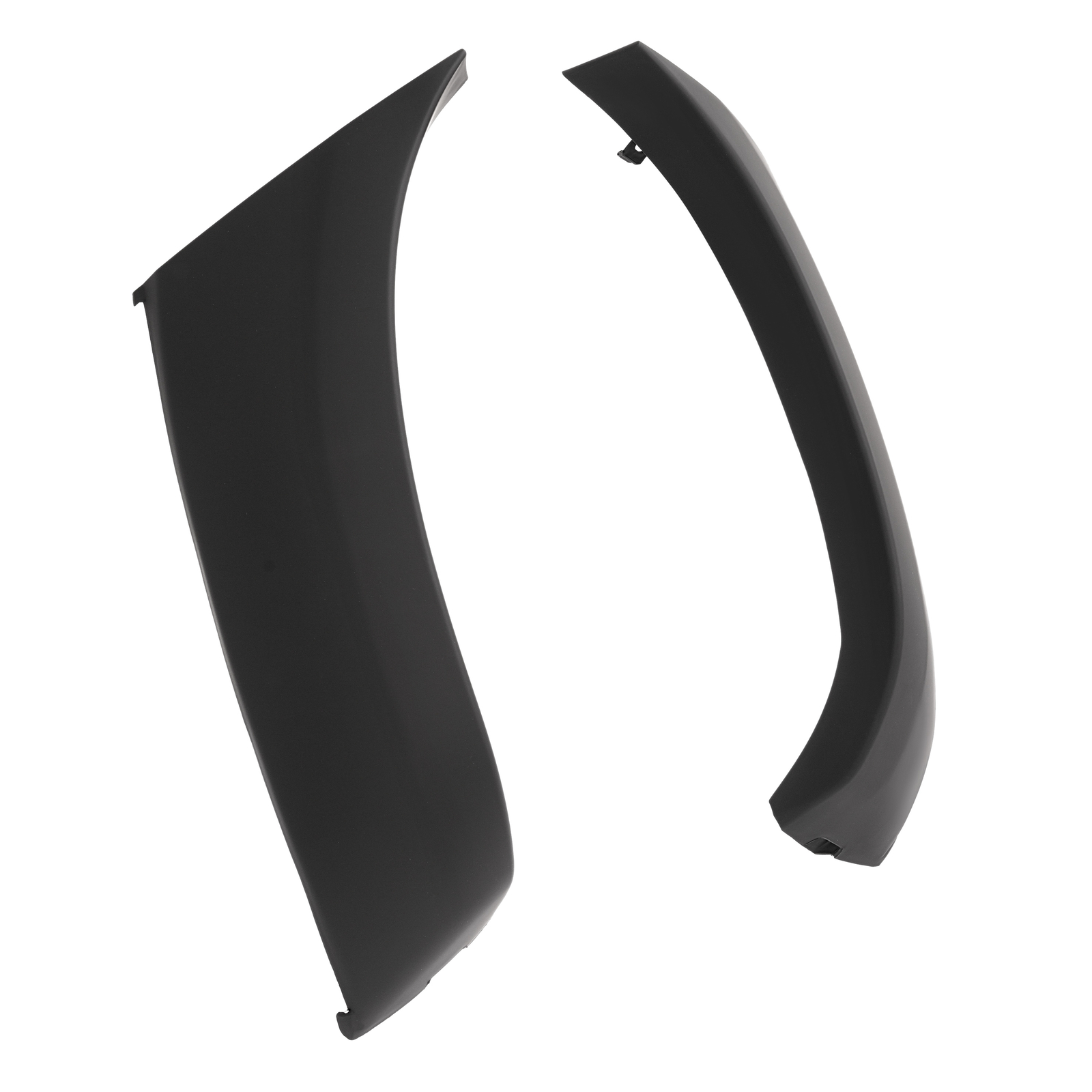 For Toyota Tacoma 2005-2011 2PCS Front Painted Black Bumper End Caps Cover