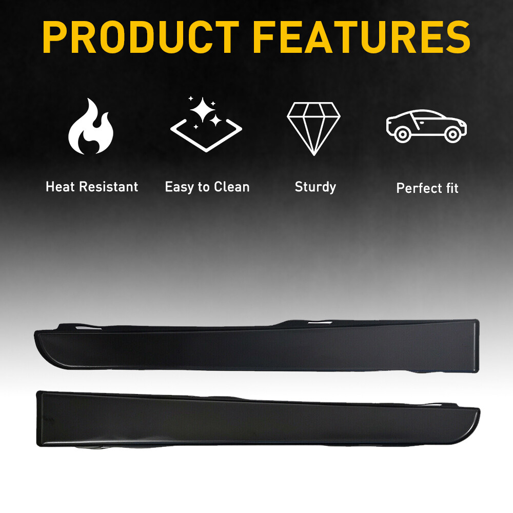 FOR 1995 1996 1997 TOYOTA TACOMA HEADLIGHT FILLER TRIM RIGHT & LEFT PAIR