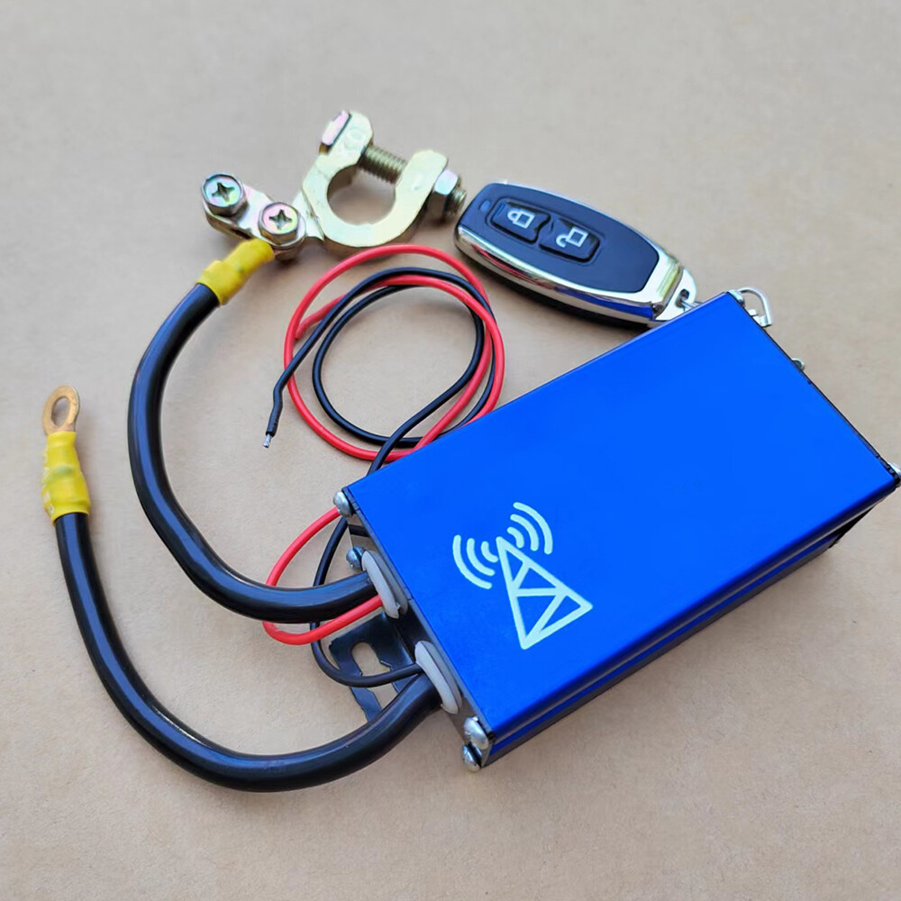Car Battery Isolator 12V Vehicle Master Disconnect Cut Off Switch Remote Control
