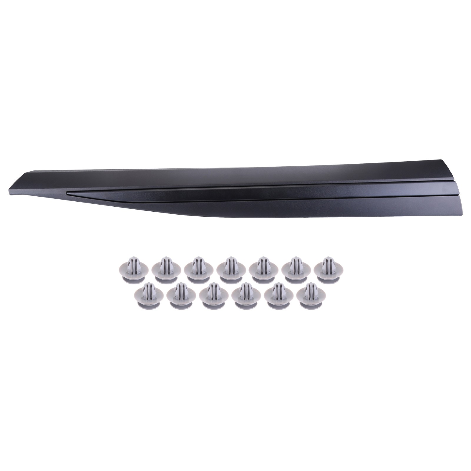 Black Door Trim Molding Front Right Passenger Lower For 2021-2023 Nissan Rogue