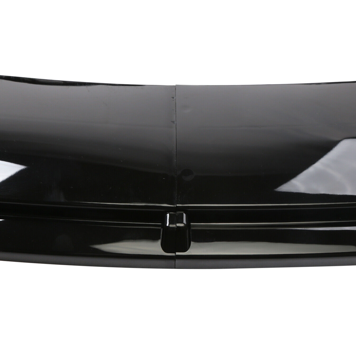 Gloss Black Car Front Bumper Spoiler Lip Splitter Body Kit For Jaguar XE XJ XJL