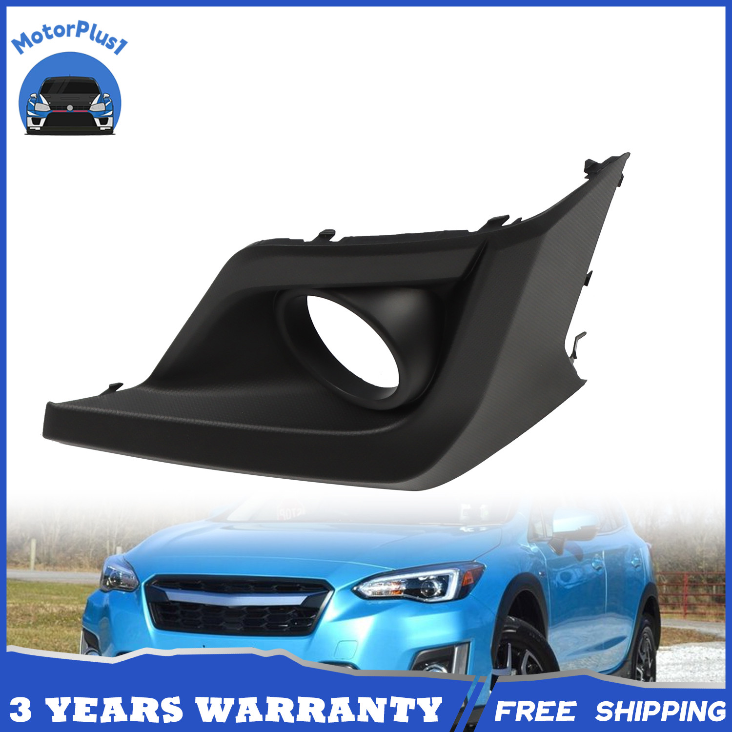 Front Left Fog Light Bezel Cover For Subaru Crosstrek 2018-2020 57731FL092