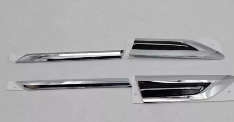 Chrome Side Fender Badge Decals Cover Fit for Volkswagen Tiguan 2017-2021