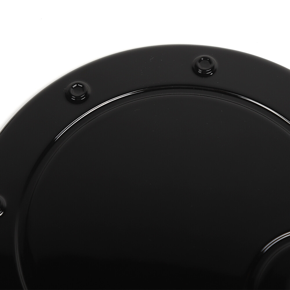 Exterior Filler Fuel Tank Door Cover Gas Cap Trim for Dodge RAM 2010-2017 Black