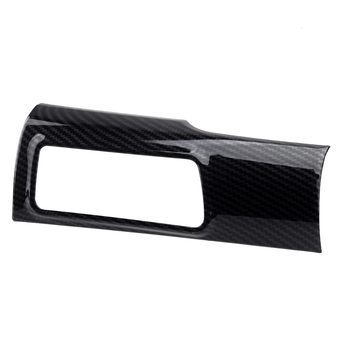 Carbon Fiber Texture Headlight Switch Cover Trim Fit for Hyundai Tucson 15-2019