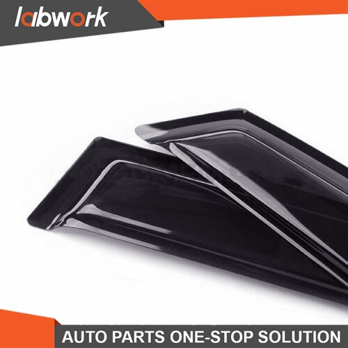 Labwork Window Vent Visor For Nissan Sentra Sedan 2013-2019 Sun Rain Deflector