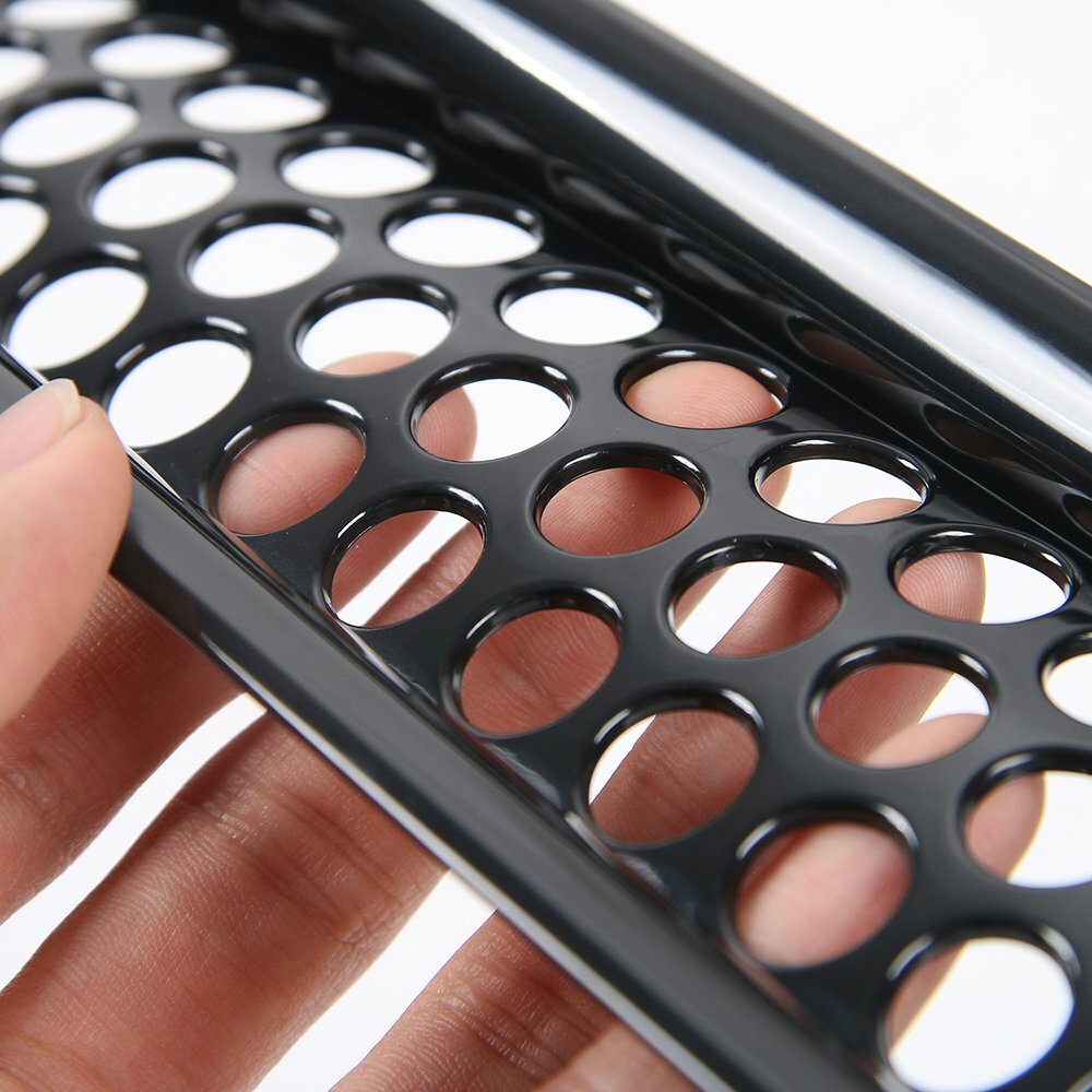 Honeycomb Mesh Front Grill Inserts Kit fit Jeep Wrangler TJ Unlimited 1997-2006