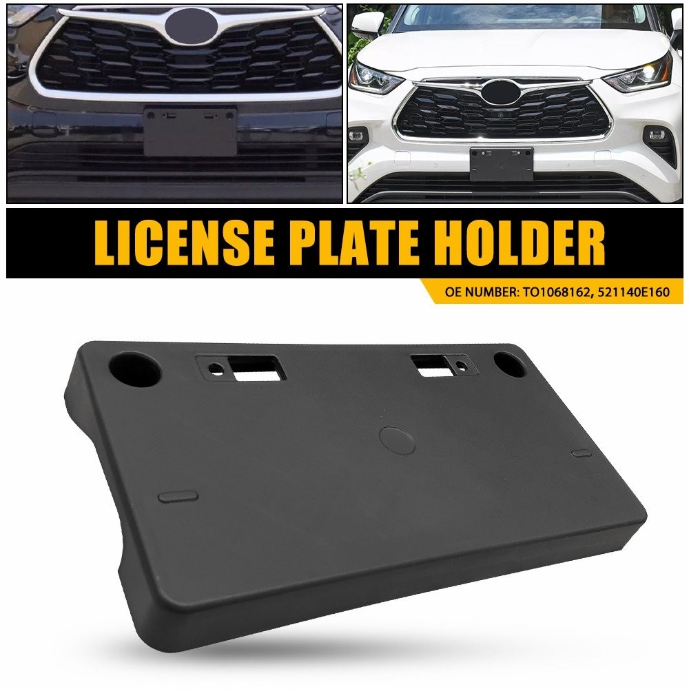 TO1068162 New Replacement Front License Plate Bracket Fits 20-24 Highlander`