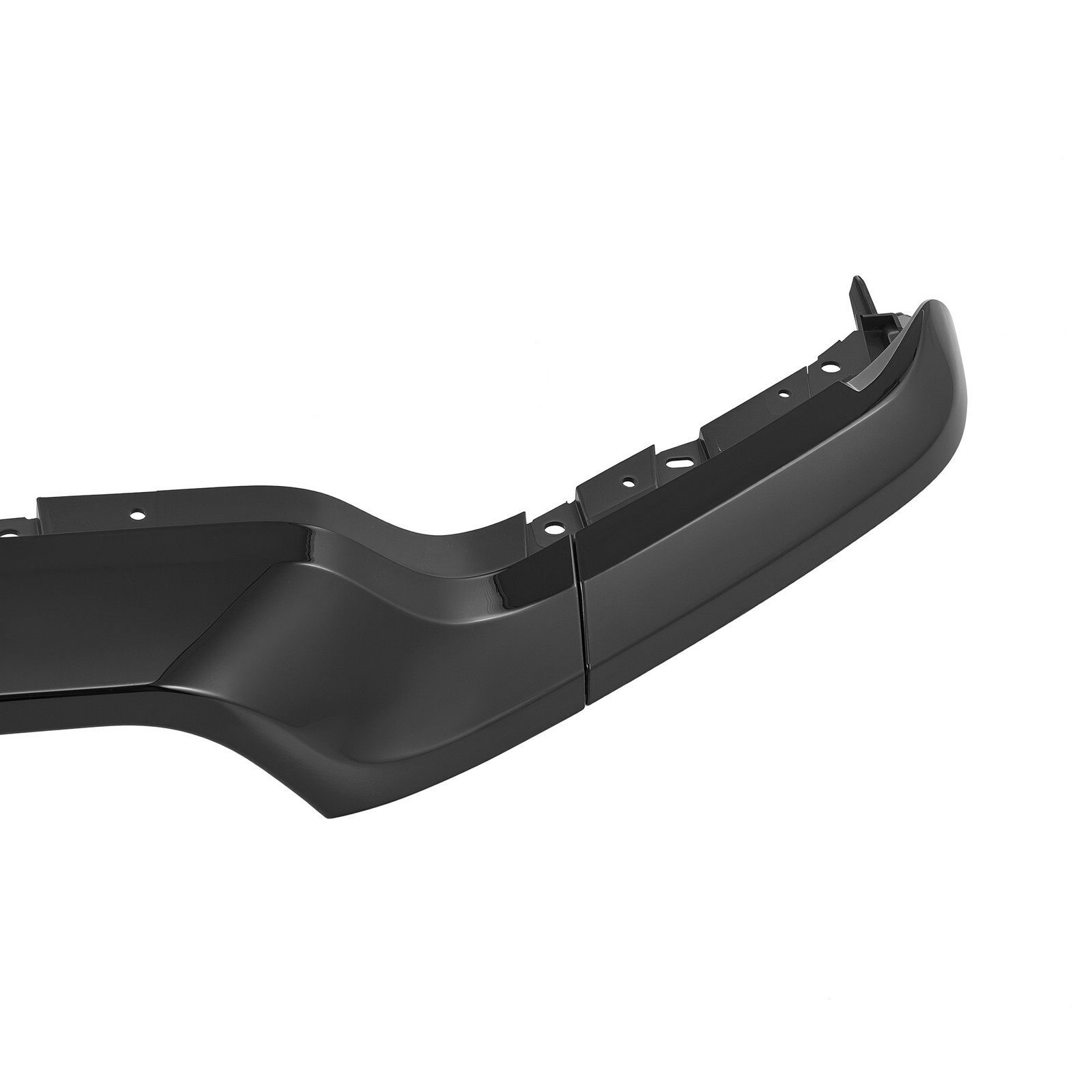 For 2019-2026 Ram 2500 3500 Glossy Black Front Bumper Upper Grille Molding Trim