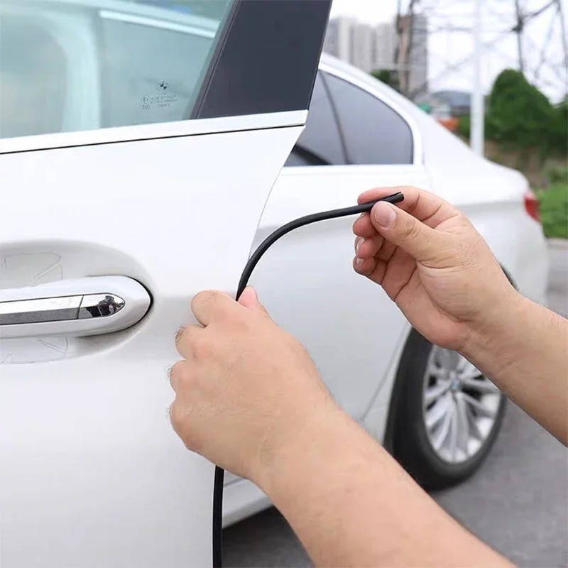 5M Car-Door Edge Guard Protector U-Type Rubber Trim Scratch Protection Moulding