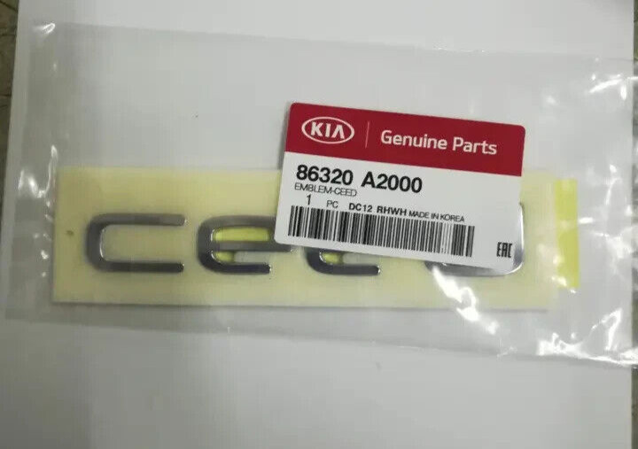 GENUINE EMBLEM BADGE REAR LETTERS For 2012-2018 KIA CEED 86320-A2000