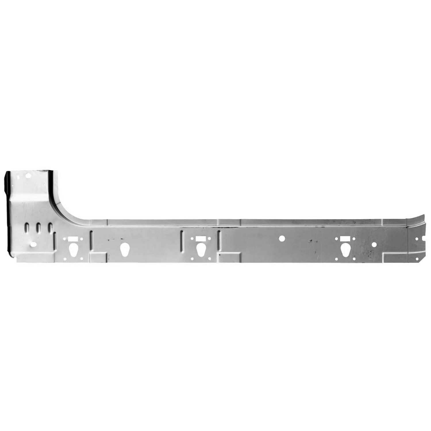 DRIVER SIDE INNER ROCKER PANEL; 67x15x2 INCHES; FITS SUPER CAB; MADE OF STEEL