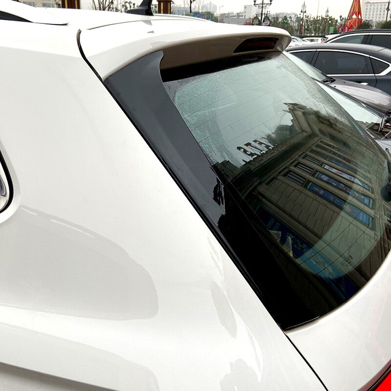 For VW Tiguan MK2 2017-2023 Rear Window Side Spoiler Trim Plastic