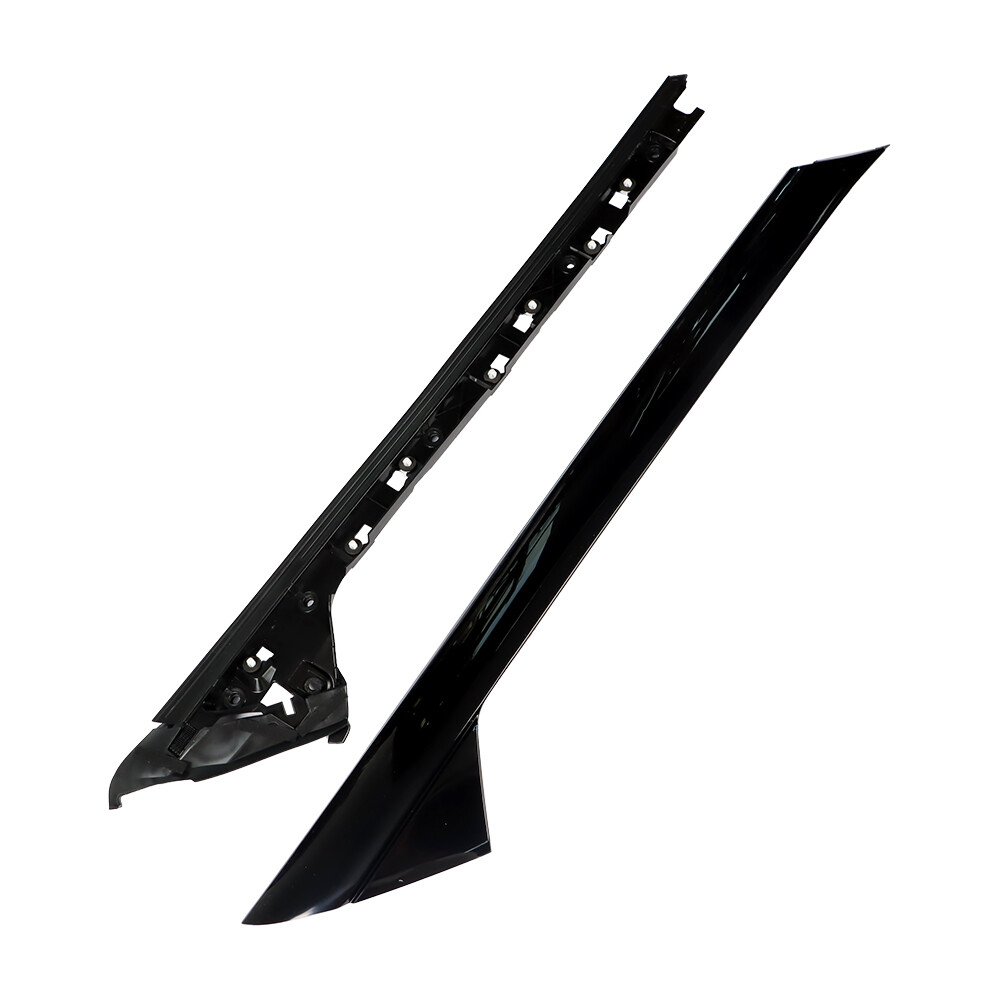 1Pair Left Driver Side For Ford Explorer 11-19 Windshield A-Pillar Molding Trim